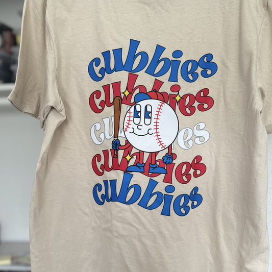 Cubs Retro Baseball Tee