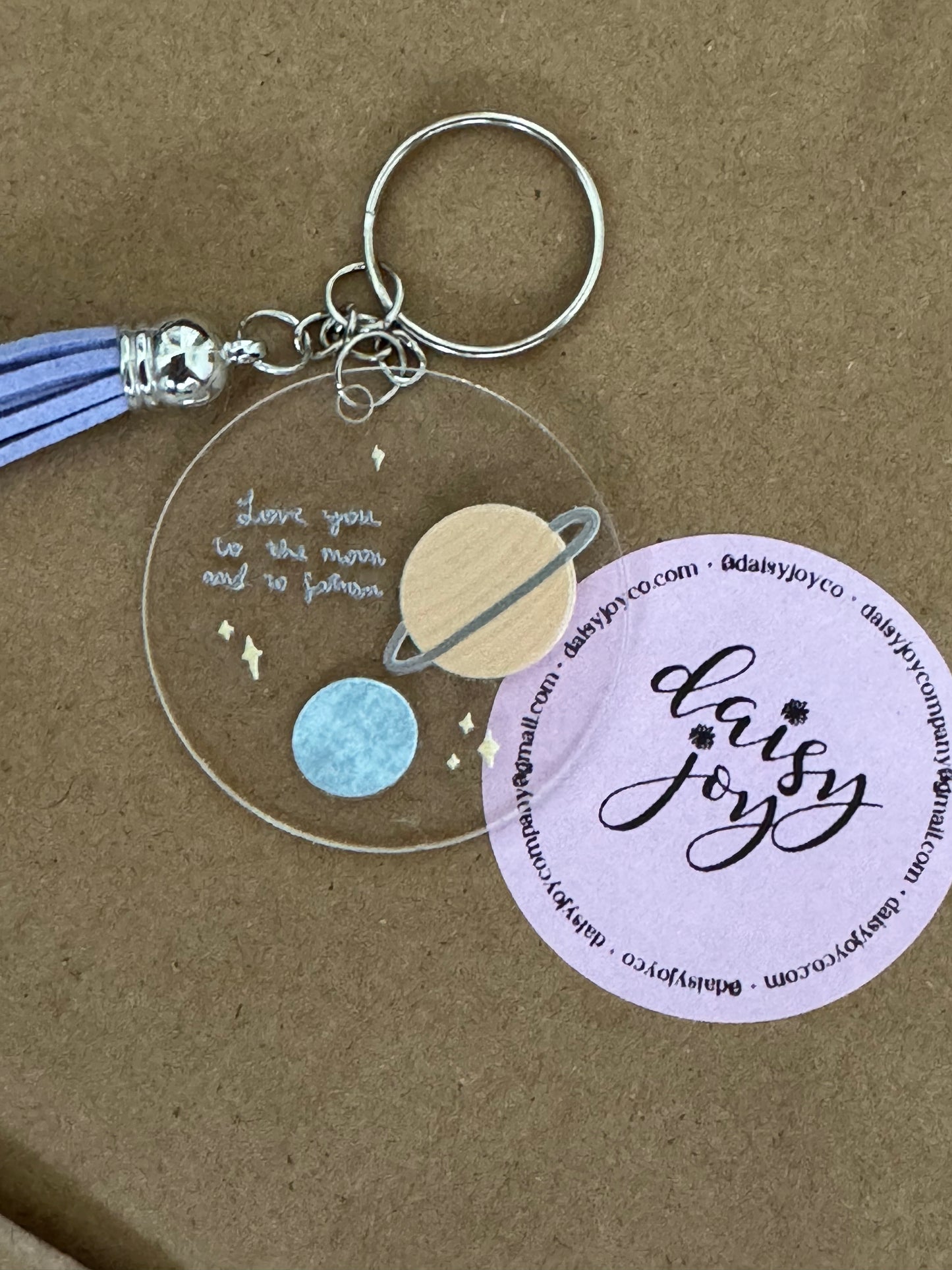 Acrylic Keychain, Circle